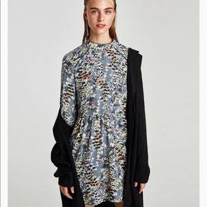 Zara floral dress